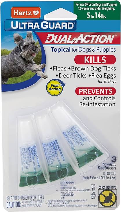 Pipetas para pulgas y garrapatas perro