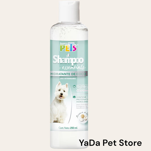 Shampoo hidrantante de coco para perro