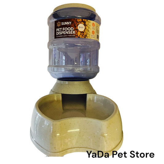 Contenedor de Alimento y Agua para Perro