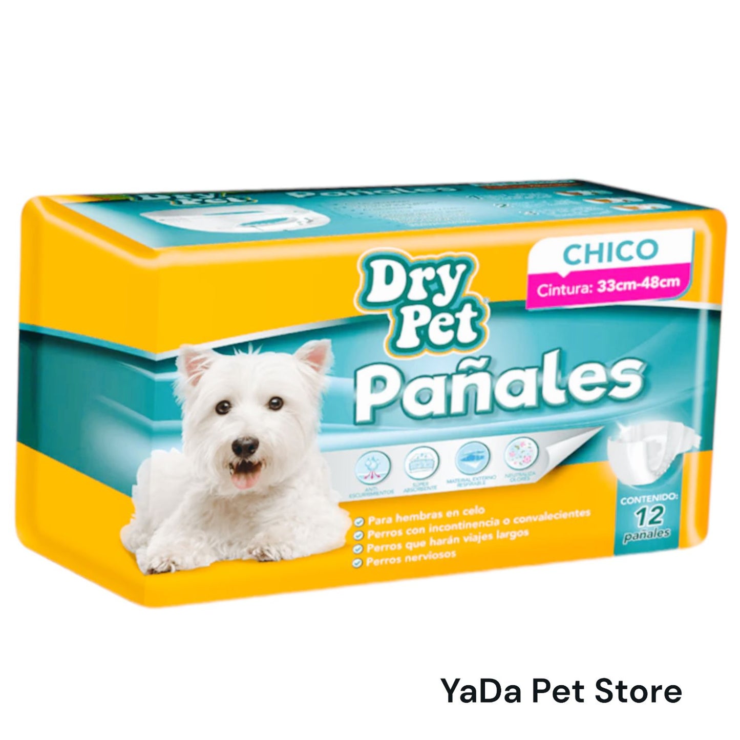 Pañal Dry Pet para Perro