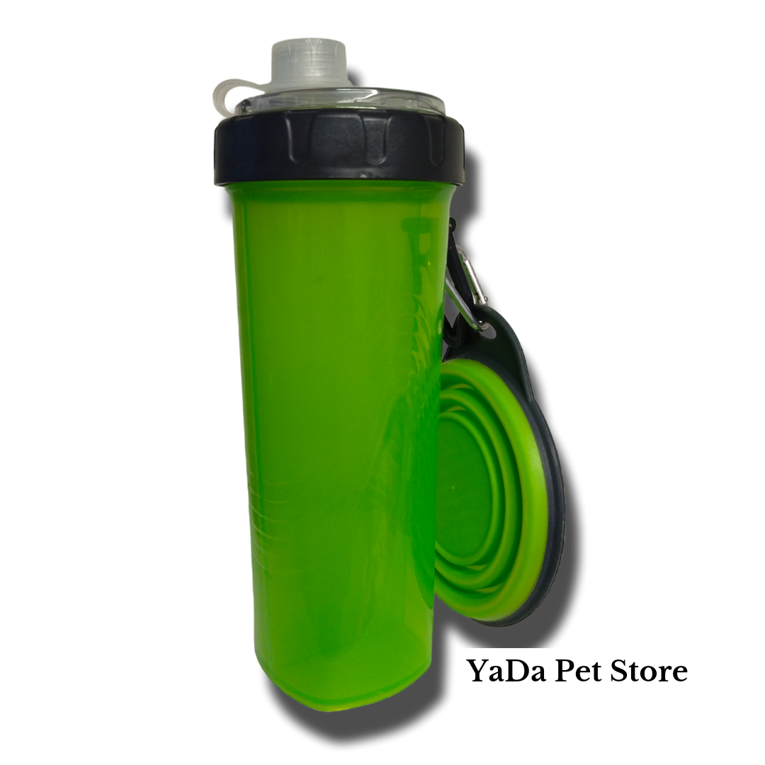 Contenedor de Alimento y Agua de Viaje para Perro