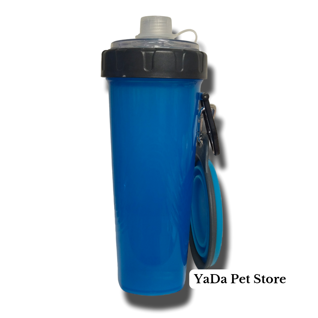 Contenedor de Alimento y Agua de Viaje para Perro