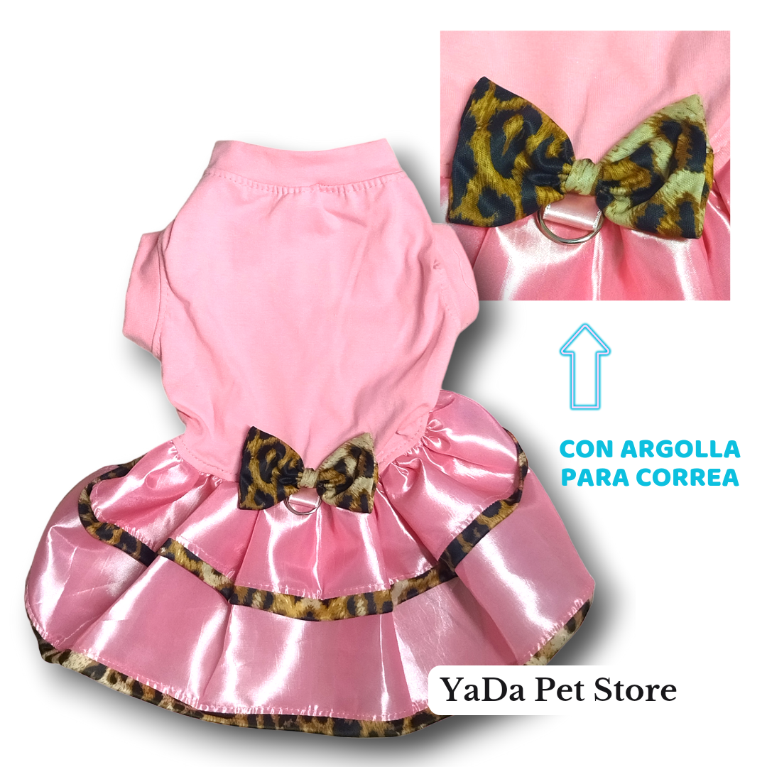 Vestido para Mascota con Argolla para Pasear