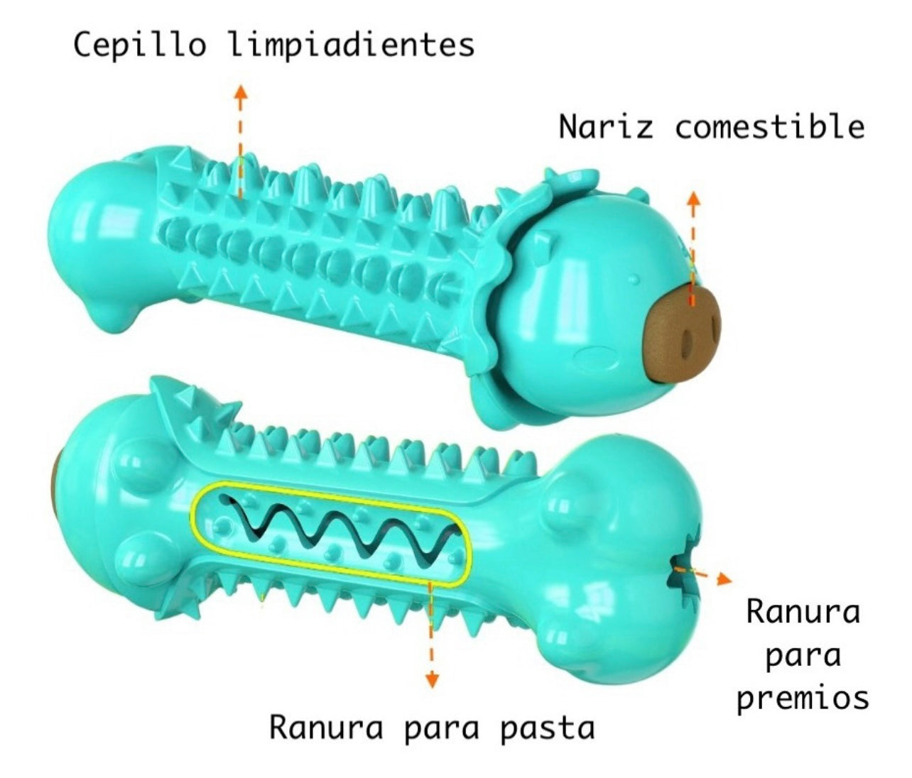 Juguete Limpiador Dental para Perro